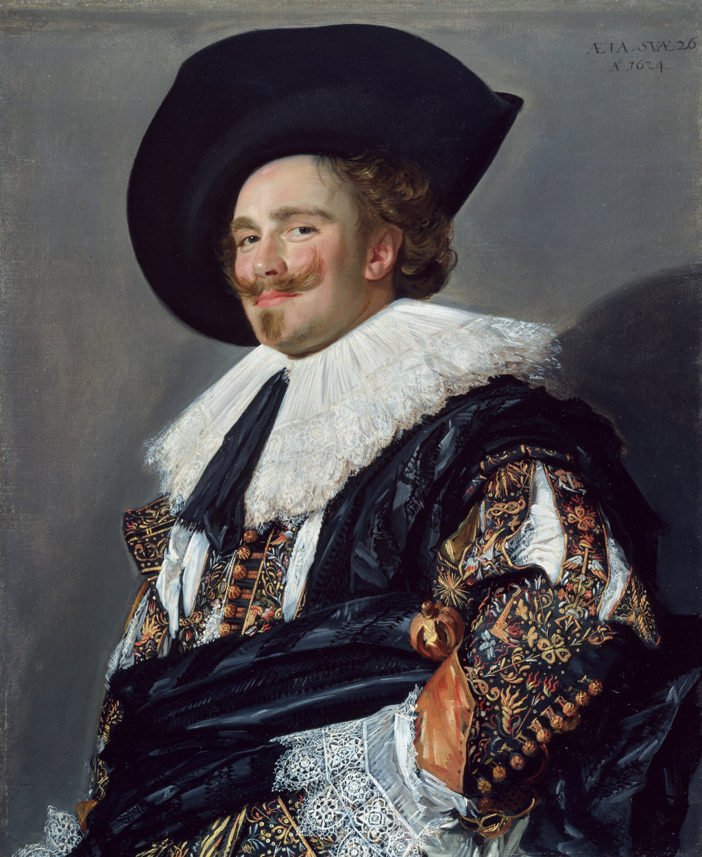 The Laughing Cavalier Frans Hals